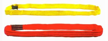 Composants de pont roulant pour le type sans fin de levage de polyester de bride ronde de marchandises, rouge ou jaune