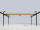 IP56 choisissent les grues de pont 5t à usage moyen aériennes de poutre pour l'atelier de construction mécanique