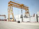 Customised Steel Rail Mounted Gantry Crane 100Ton Span 25m for Container Handling