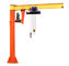 Sturdy Steel Structure Pillar Motorized Jib Cranes for Fitting Fabrication Workstations