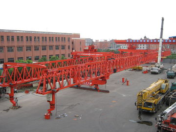 Grue de portique de lancement en acier pour établir les constructions ayant beaucoup d'étages avec la capacité de 320 tonnes et l'envergure de 55m